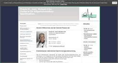 Desktop Screenshot of praxis-drfritz.de